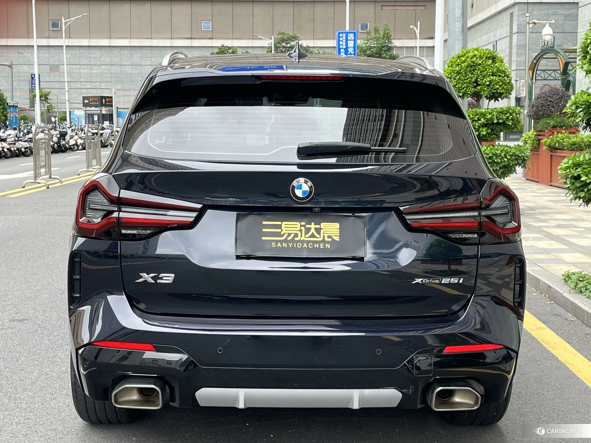 BMW X3 2021 Черный из Китая