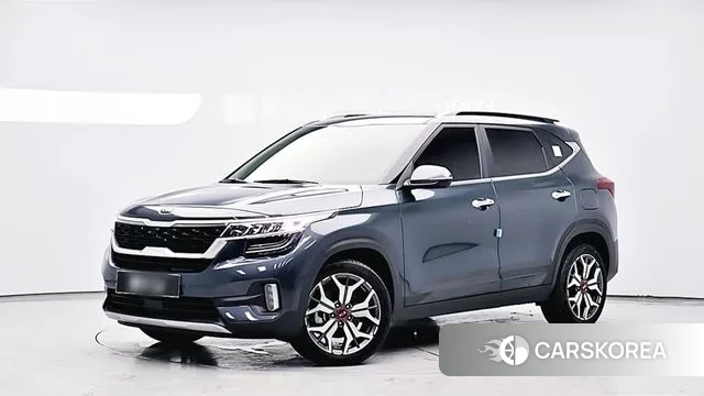 Kia Seltos 2021 Серый из Кореи