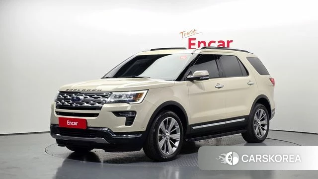 Ford Explorer 2018 Жемчужный цвет из Кореи