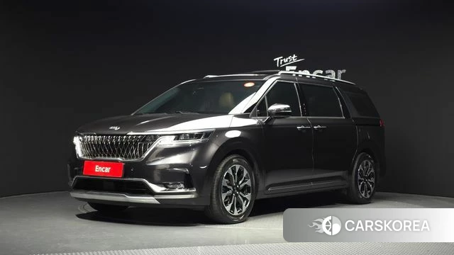 Kia Carnival 4th generation 2020 Серый из Кореи