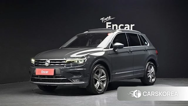 Volkswagen Tiguan second Generation 2018 Серый из Кореи