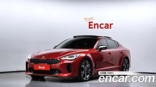 Kia Stinger 2020 Красный из Кореи