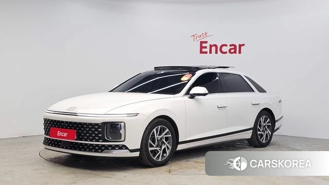 Hyundai Grandeur Hybrid (GN7) 2023 Белый из Кореи