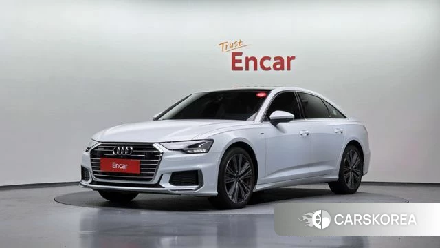 Audi A6 (C8) 2022 Белый из Кореи