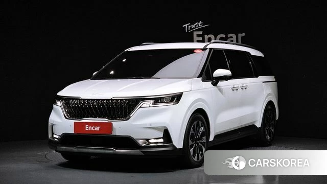 Kia Carnival 4th generation 2021 Белый из Кореи