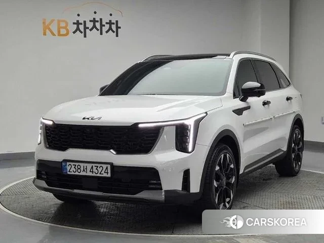 Kia The New Sorento 4th Generation 2025 Белый из Кореи