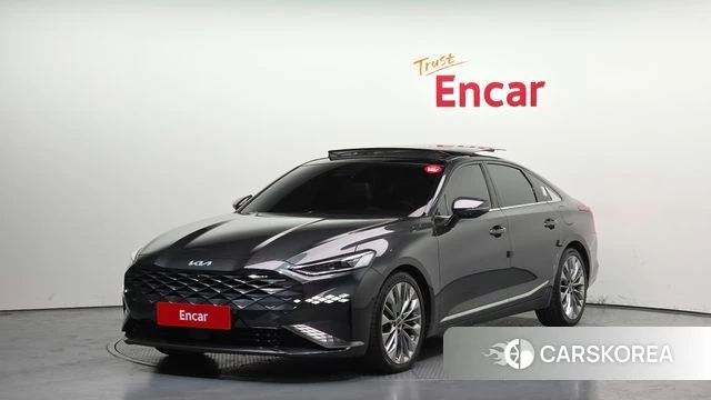 Kia K8 2021 Серый из Кореи