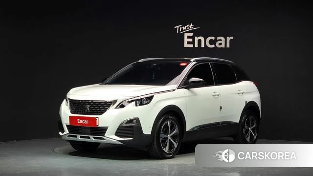Peugeot 3008 second generation 2021 Белый из Кореи