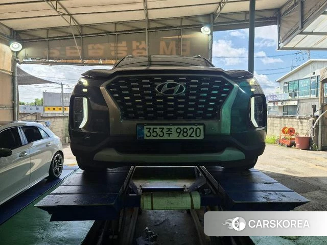 Hyundai Palisade 2019 Серебристо-серый из Кореи