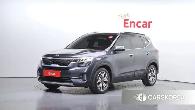 Kia Seltos 2020 Серый из Кореи