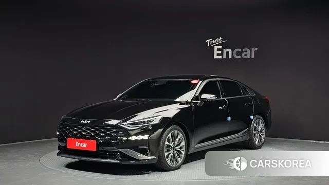 Kia K8 2022 Черный из Кореи