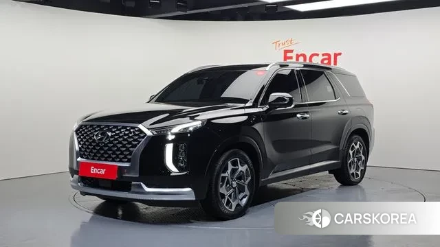Hyundai Palisade 2021 Черный из Кореи