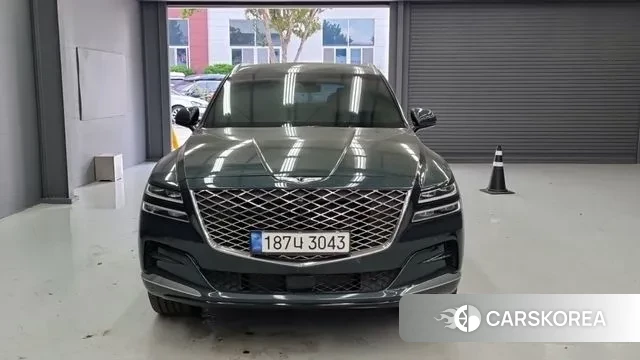 Genesis GV80 2022 Темно-зеленый из Кореи