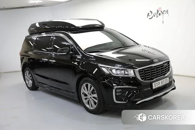 Kia The New Carnival 2019 Черный из Кореи