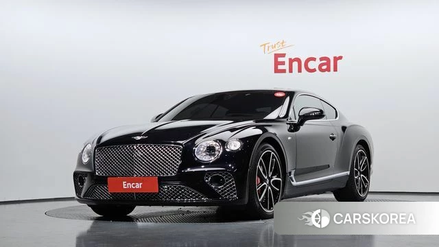 Bentley Continental GT 3rd Generation 2021 Черный из Кореи