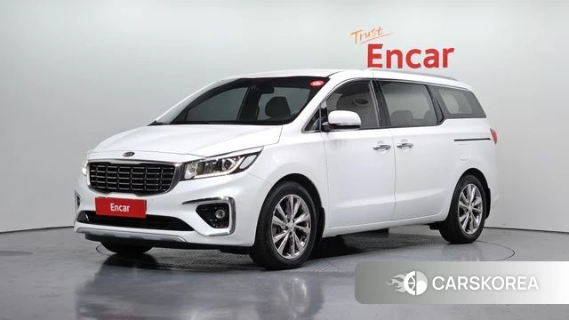 Kia The New Carnival 2019 Белый из Кореи
