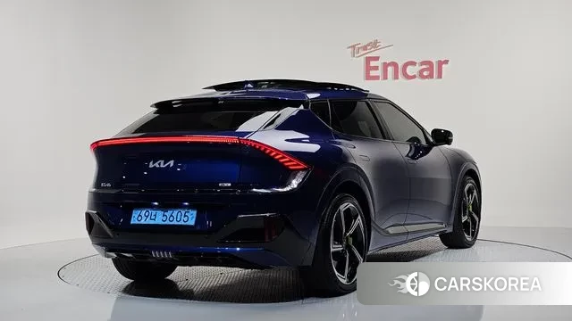 Kia EV6 2023 Синий из Кореи