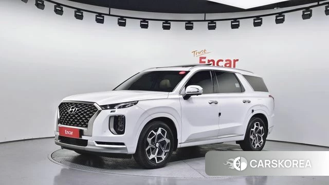 Hyundai Palisade 2022 Белый из Кореи
