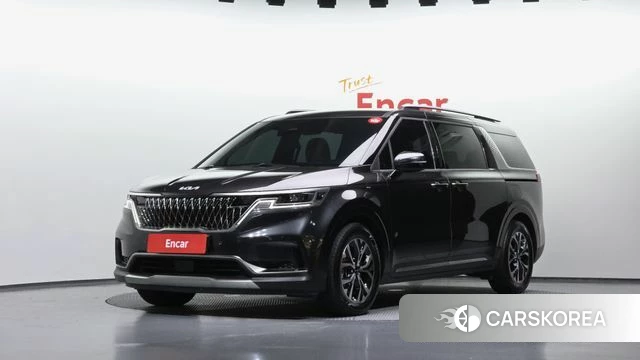 Kia Carnival 4th generation 2023 Серый из Кореи