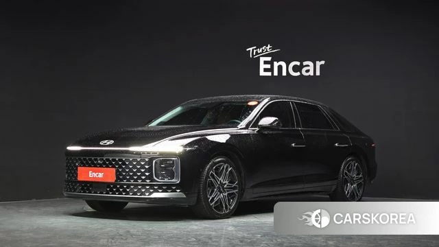 Hyundai Grandeur Hybrid (GN7) 2023 Черный из Кореи