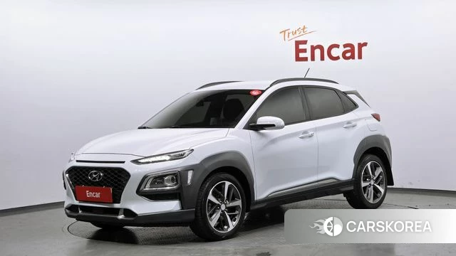 Hyundai Kona 2018 Белый из Кореи