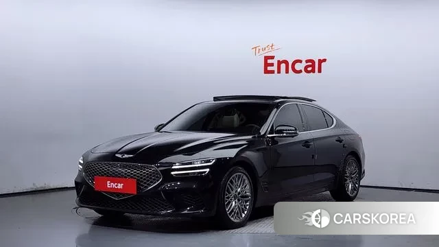 Genesis The New G70 2022 Черный из Кореи