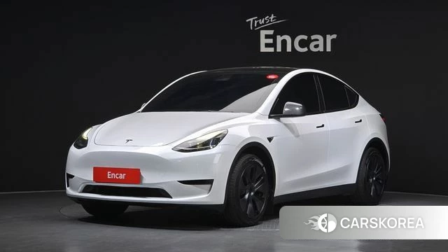 Tesla Model Y 2024 Белый из Кореи