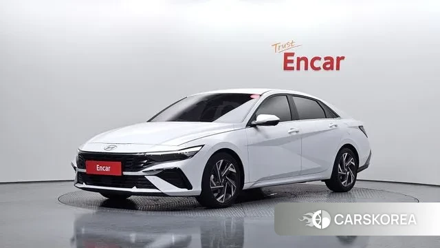 Hyundai The New Avante (CN7) 2023 Белый из Кореи