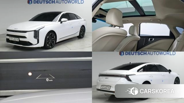 Kia The New K8 2024 Белый из Кореи