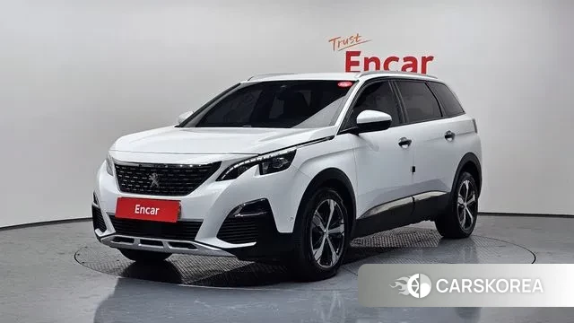 Peugeot 5008 second generation 2018 Белый из Кореи