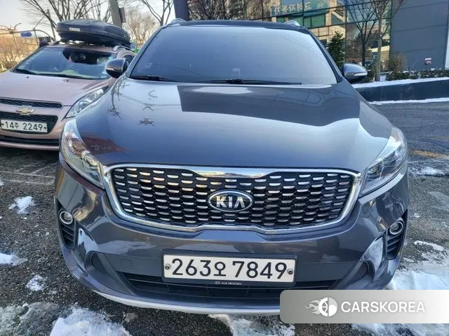 Kia The New Sorento 2018 Серый из Кореи