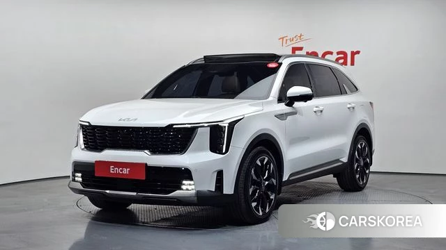 Kia The New Sorento 4th Generation 2023 Белый из Кореи