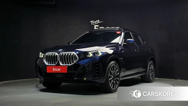BMW X6 (G06) 2025 Черный из Кореи