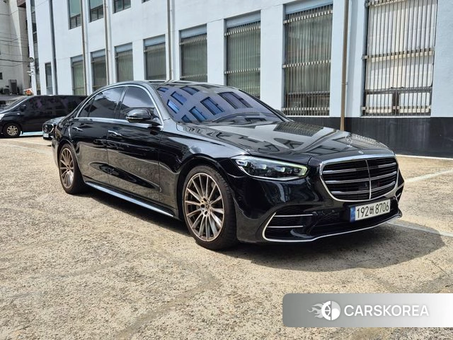 Mercedes-Benz S-Class W223 2022 Черный из Кореи