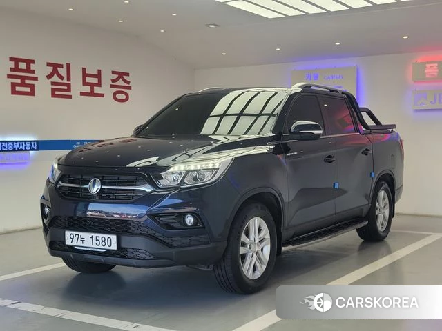 Ssangyong Rexton Sports 2019 Синий из Кореи