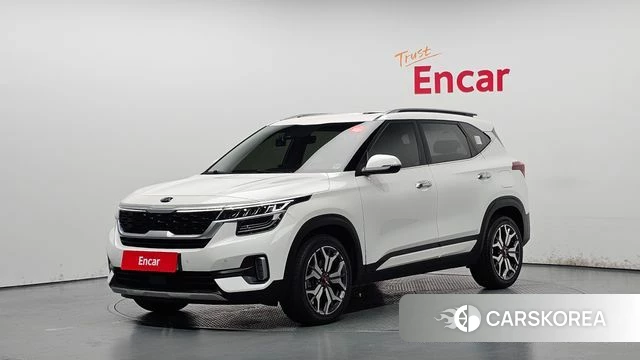 Kia Seltos 2021 Белый из Кореи