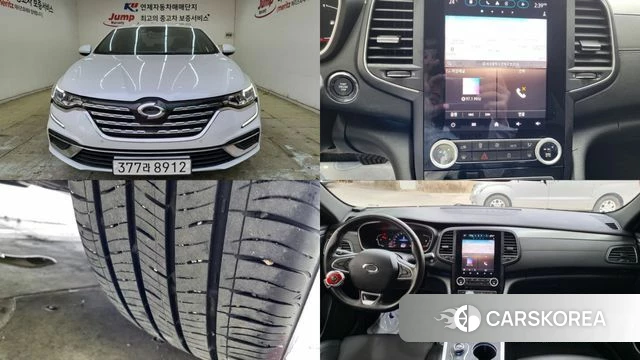 Renault Korea (Samsung) The New SM6 2023 Белый из Кореи