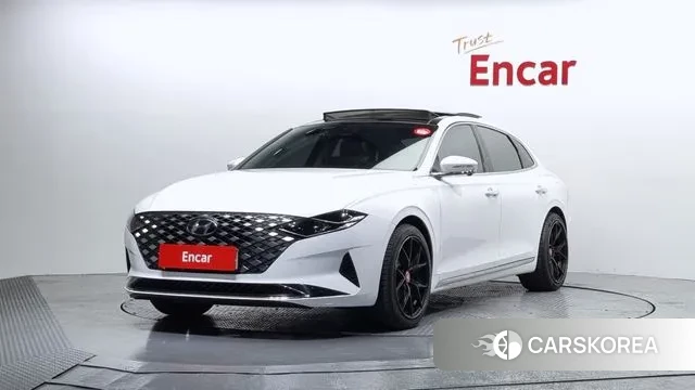 Hyundai The New Grandeur IG Hybrid 2022 Белый из Кореи
