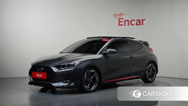 Hyundai Veloster (JS) 2018 Серебристо-серый из Кореи
