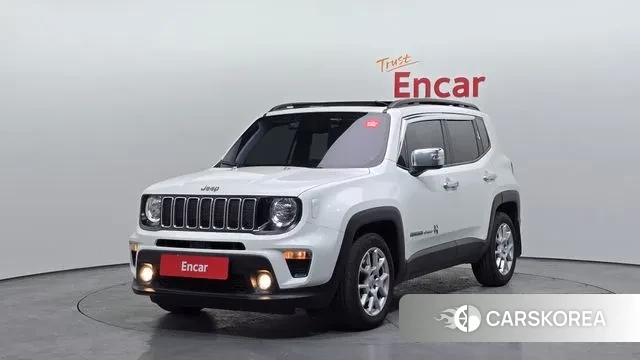 Jeep Renegade 2021 Белый из Кореи