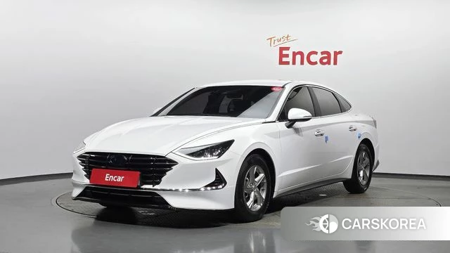 Hyundai Sonata (DN8) 2019 Белый из Кореи