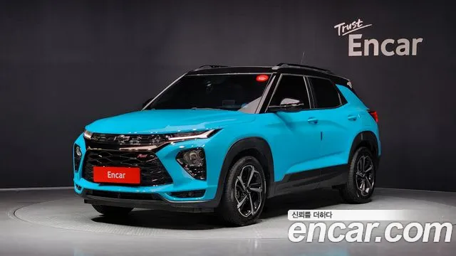 Chevrolet (GM Daewoo) Trailblazer 2020 Синий из Кореи