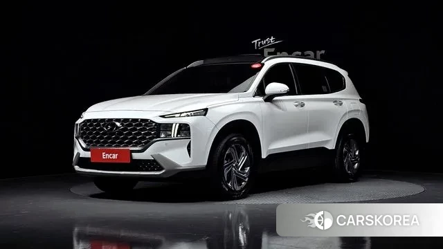 Hyundai The New Santa Fe 2023 Белый из Кореи