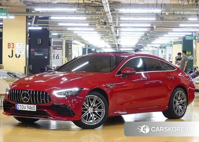 Mercedes-Benz AMG GT 2022 Красный из Кореи