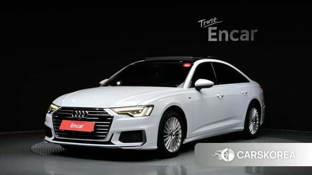 Audi A6 (C8) 2020 Белый из Кореи