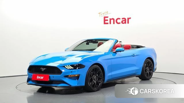 Ford Mustang 2022 Синий из Кореи