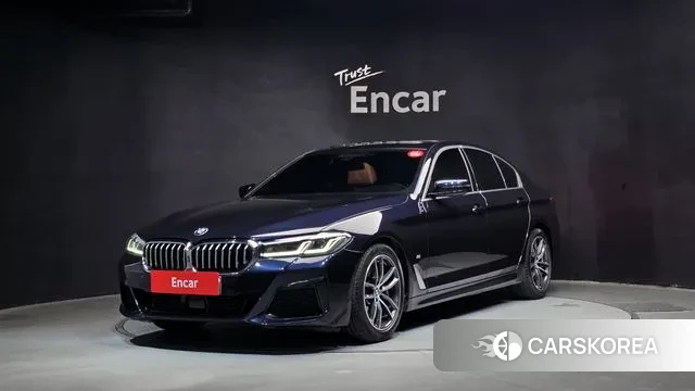 BMW 5 Series (G30) 2022 Черный из Кореи