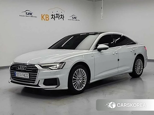 Audi A6 (C8) 2020 Белый из Кореи