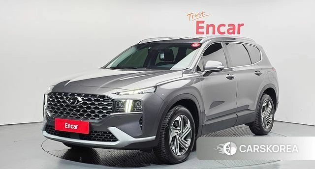 Hyundai The New Santa Fe 2022 Серый из Кореи