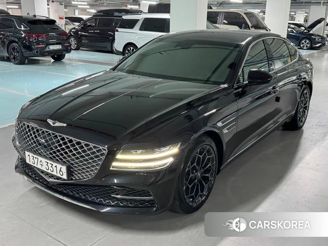 Genesis G80 (RG3) 2020 Черный из Кореи